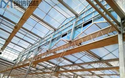 الدفيئة الزجاجية في مقاطعة أنسو، الصين
